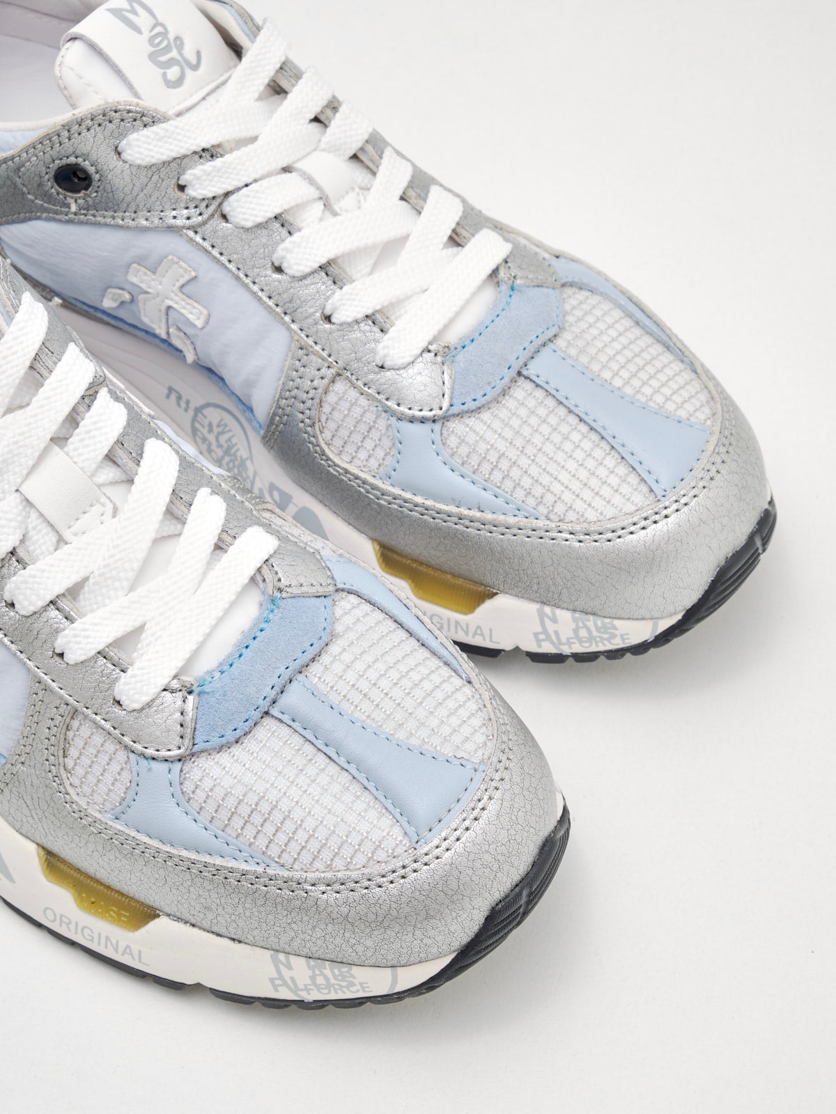 Premiata - Sneakers Woman Mased azure silver 