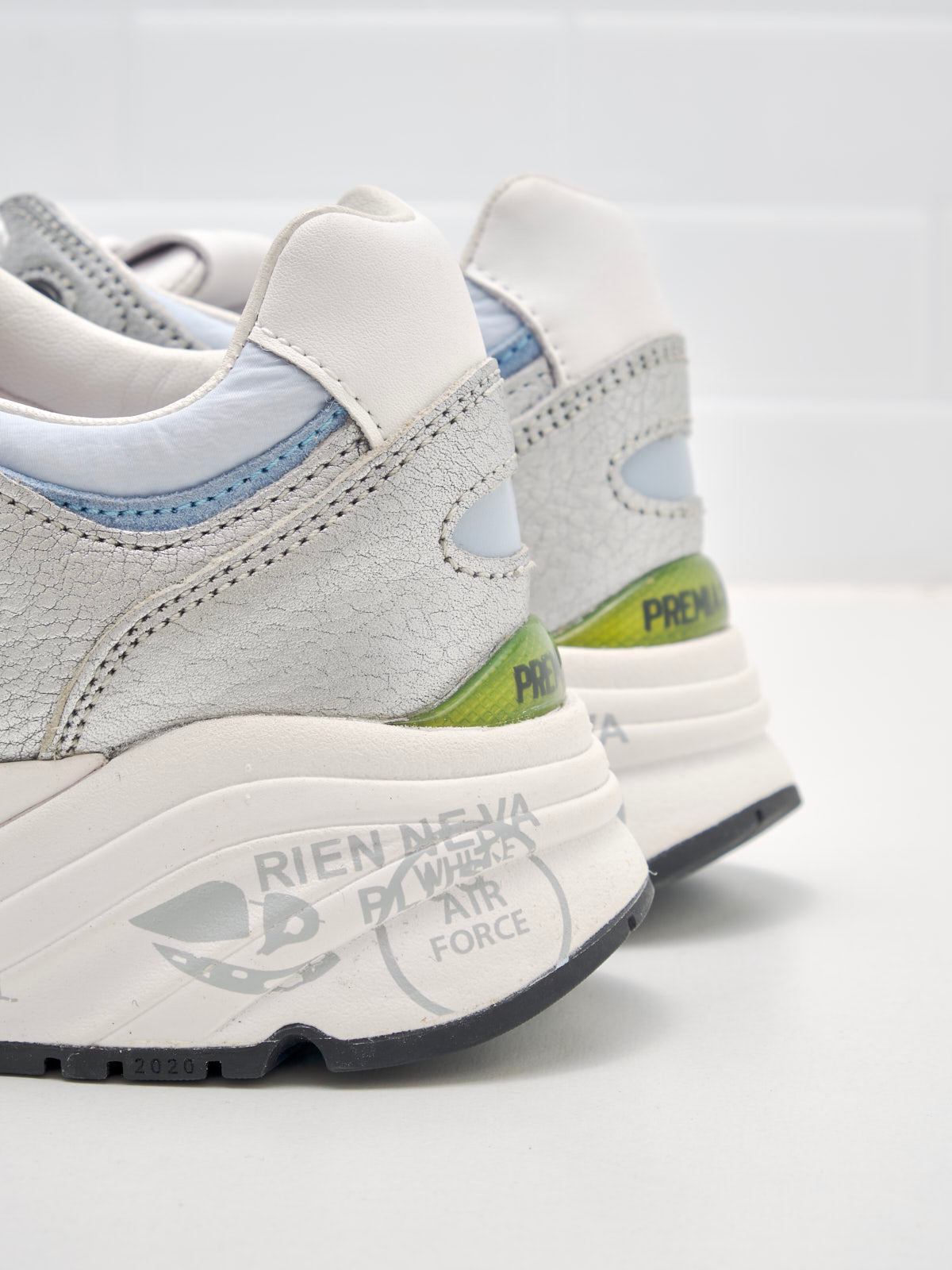 Premiata - Sneakers Woman Mased azure silver 
