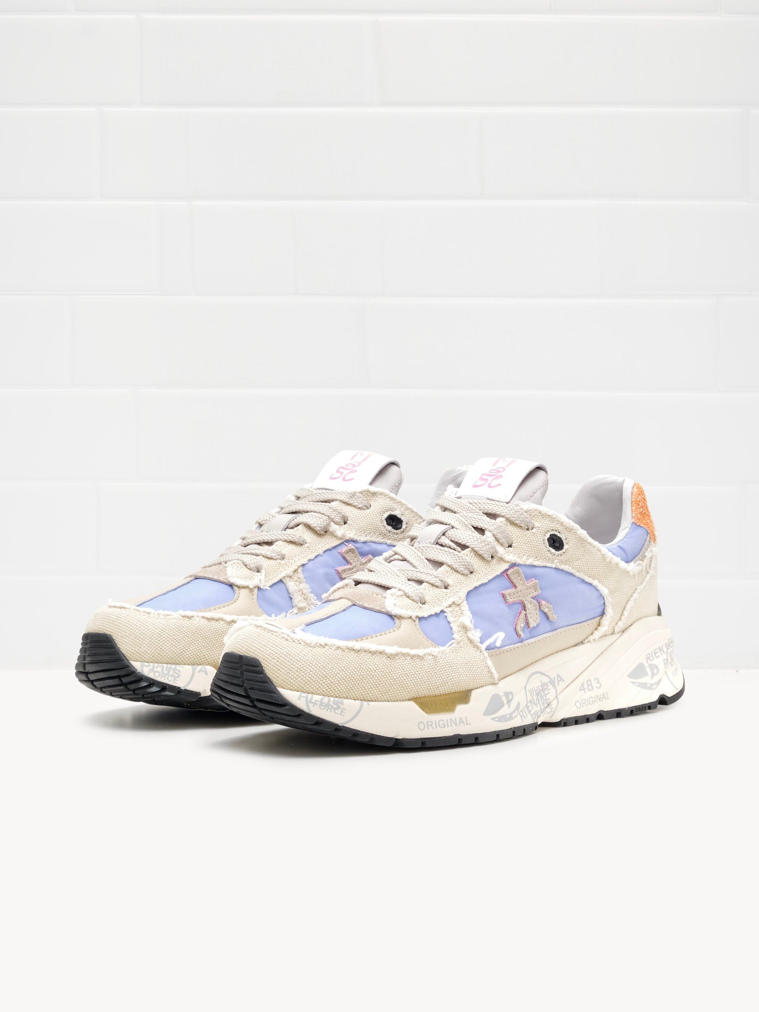 Premiata - Sneakers Woman Mased sand azure orange 