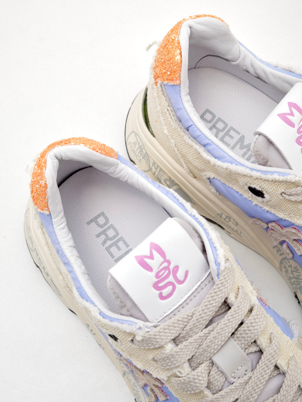 Premiata - Sneakers Woman Mased sand azure orange 