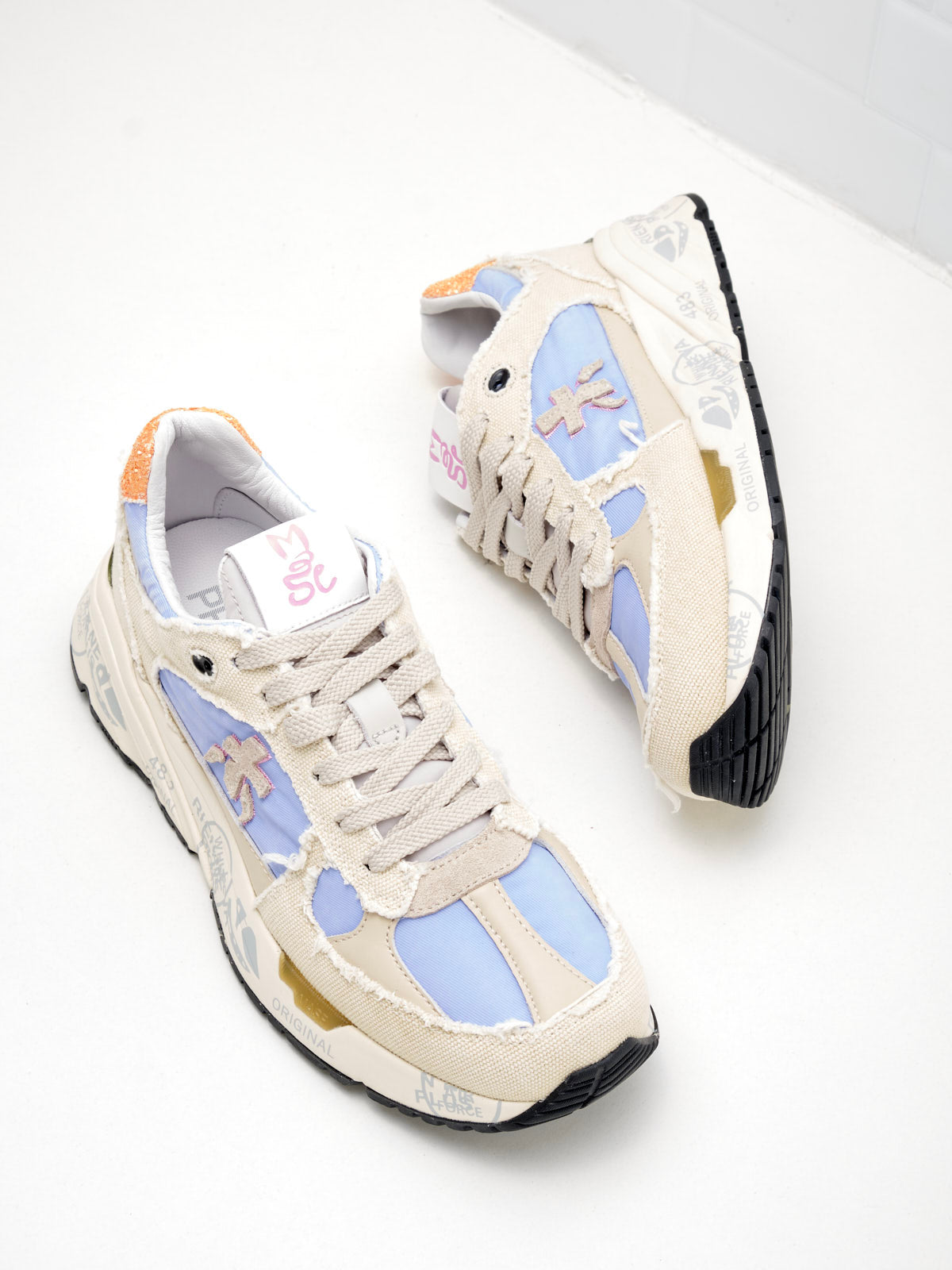 Premiata - Sneakers Woman Mased sand azure orange 