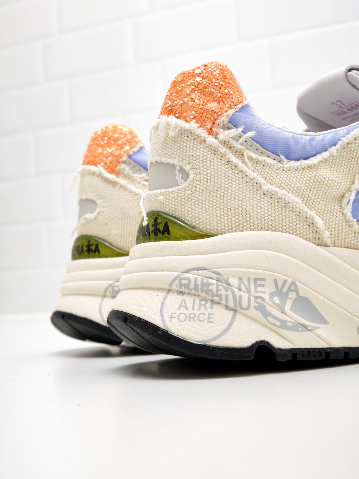 Premiata - Sneakers Woman Mased sand azure orange 