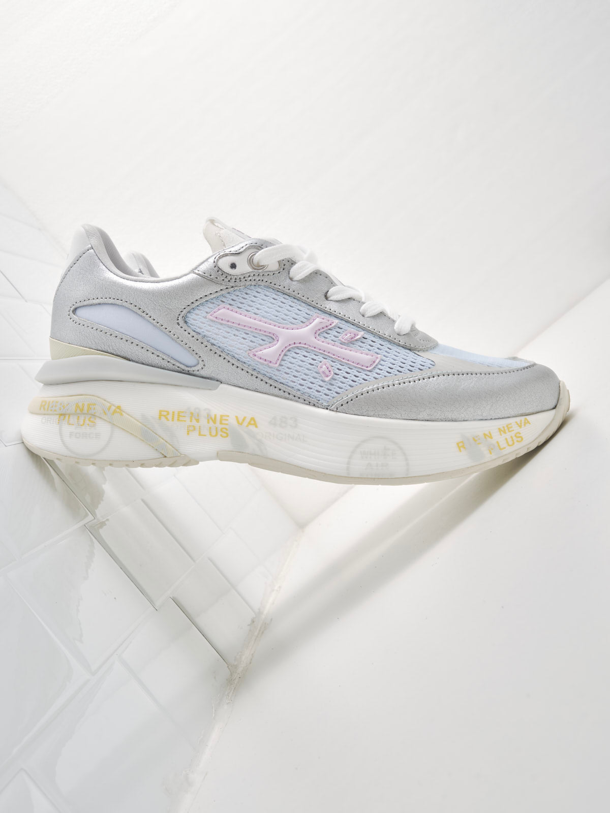 Premiata - Sneakers Woman Moerund azure silver lilla 