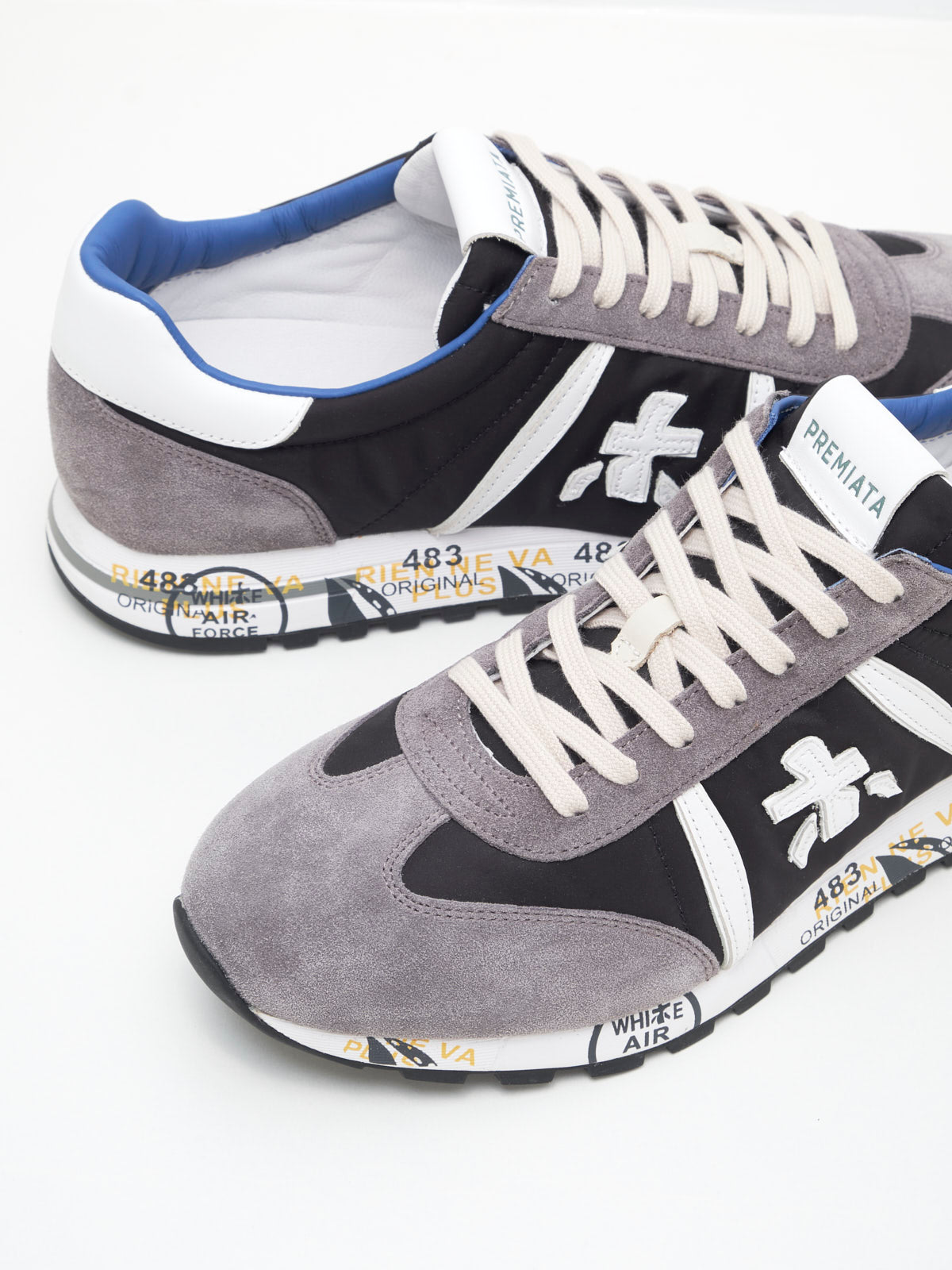 premiata - Sneakers Lucy Man black white 