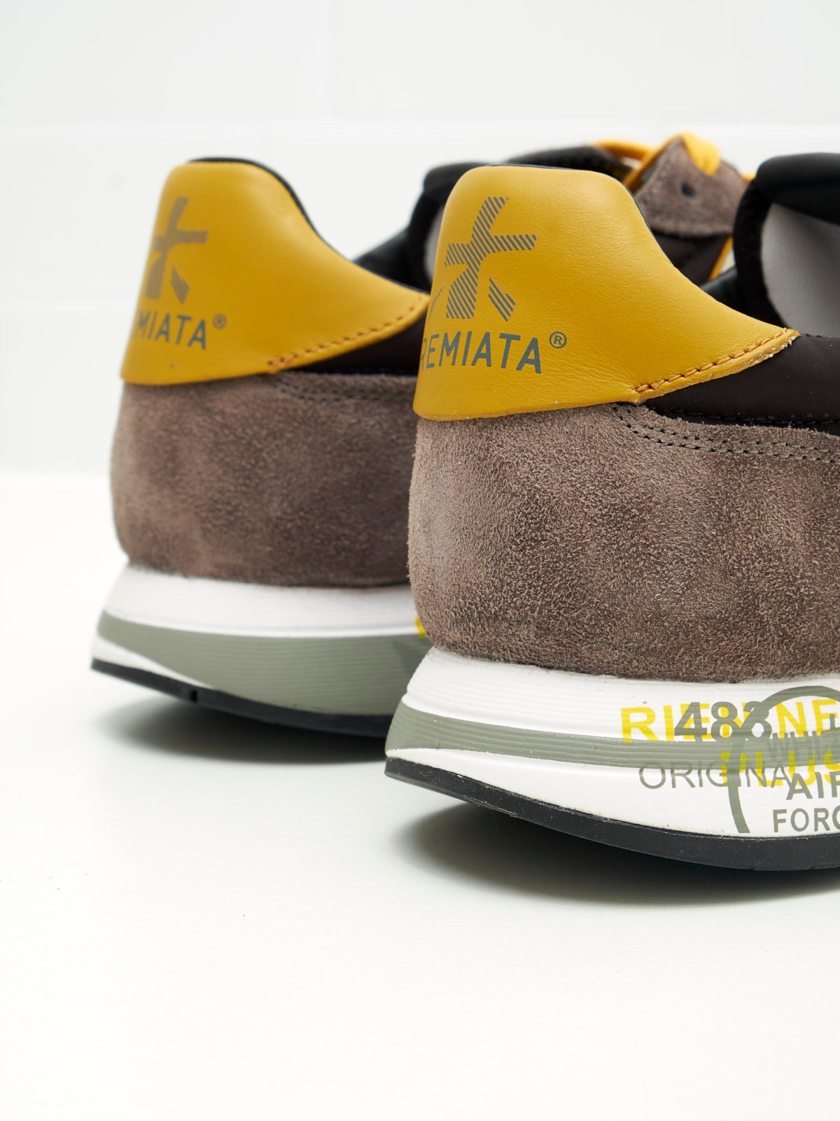 Premiata - Sneakers Eric Man black grey yellow 