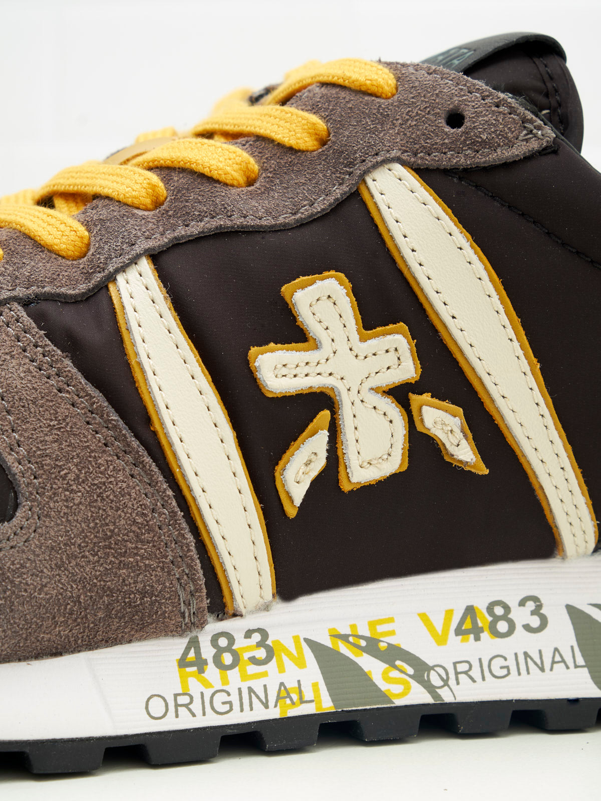 Premiata - Sneakers Eric Man black grey yellow 