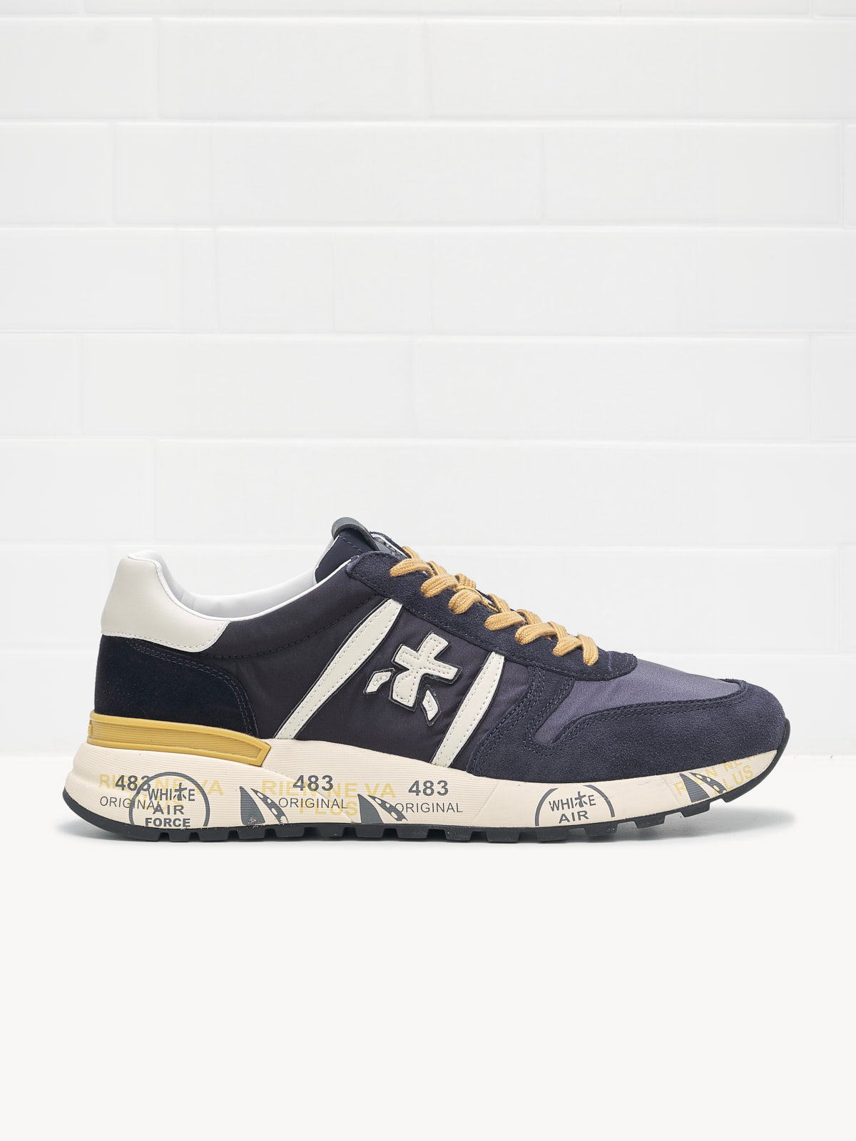 Sneakers Lander blue ocra