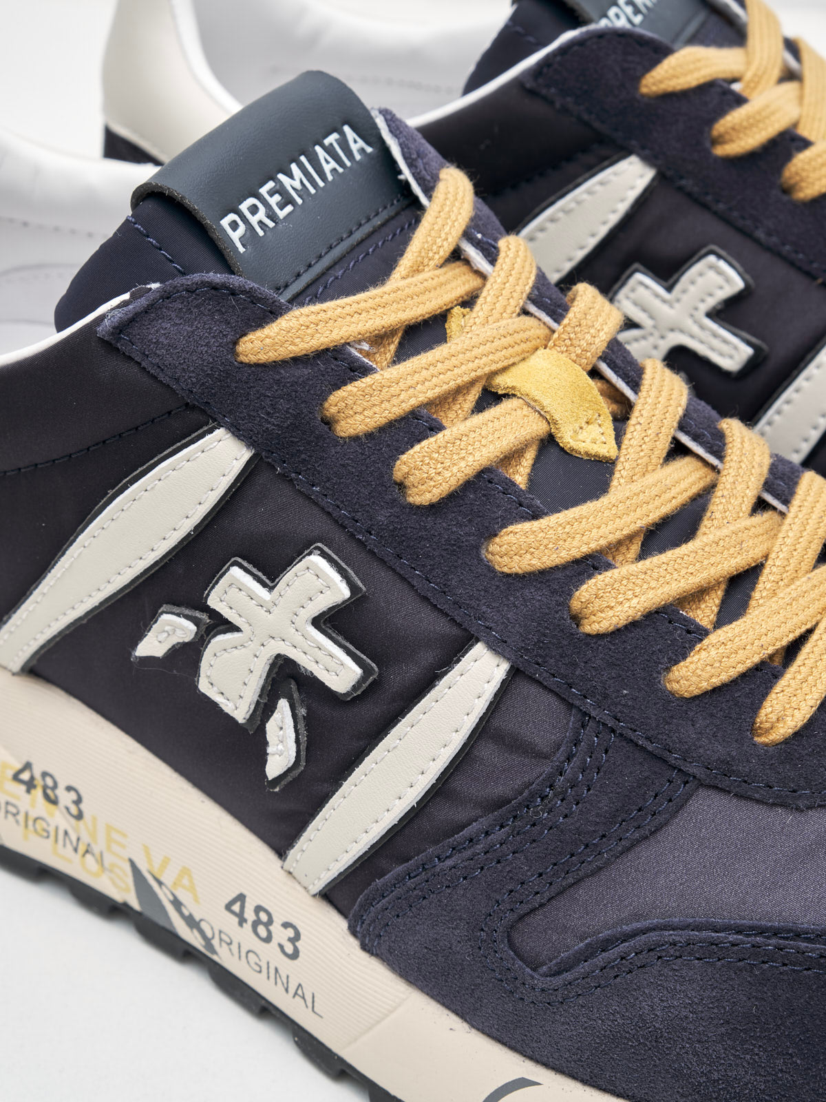 Premiata - Sneakers Lander blue ocra 