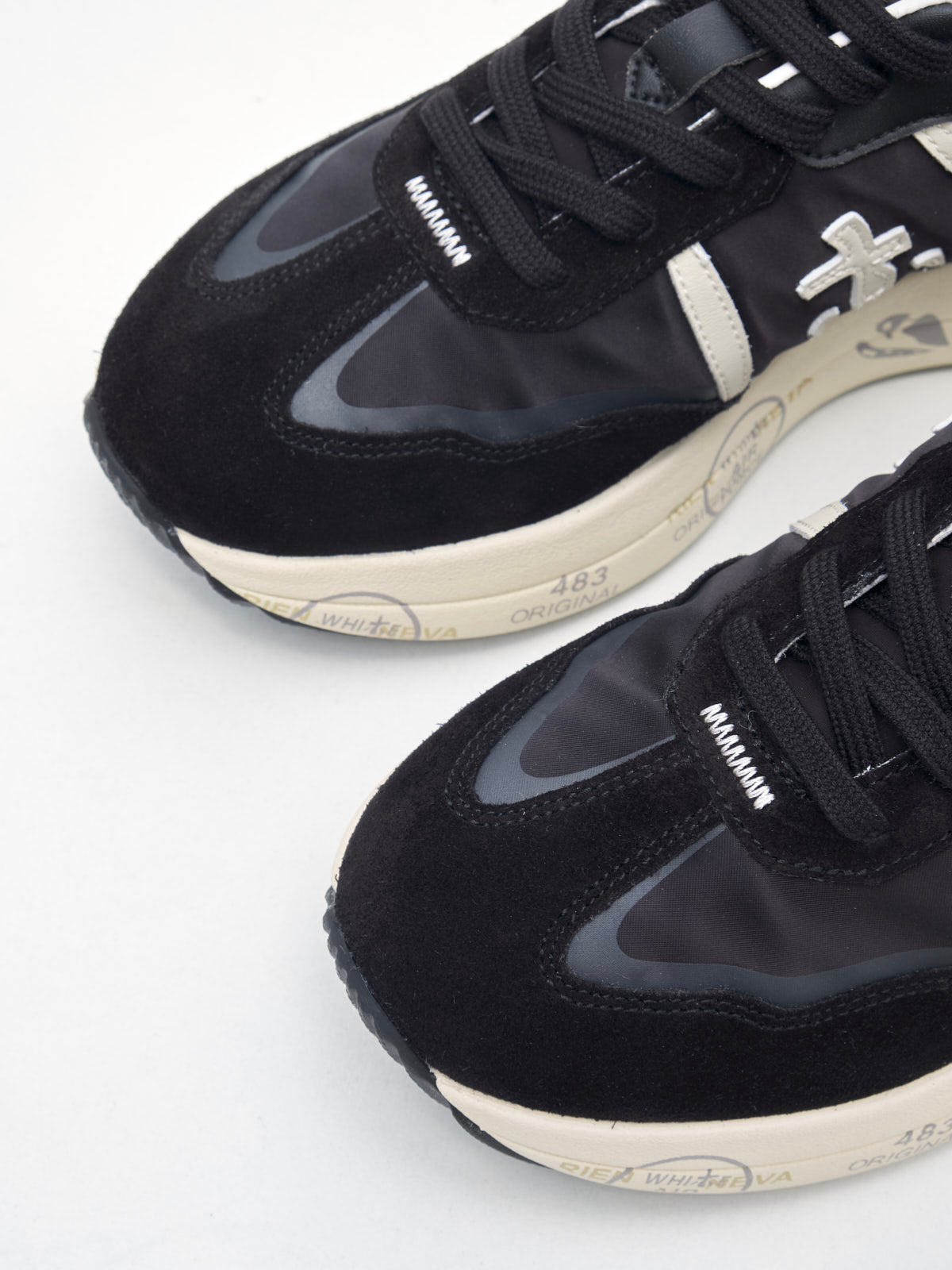 Premiata - Sneakers Cassie Woman black white 