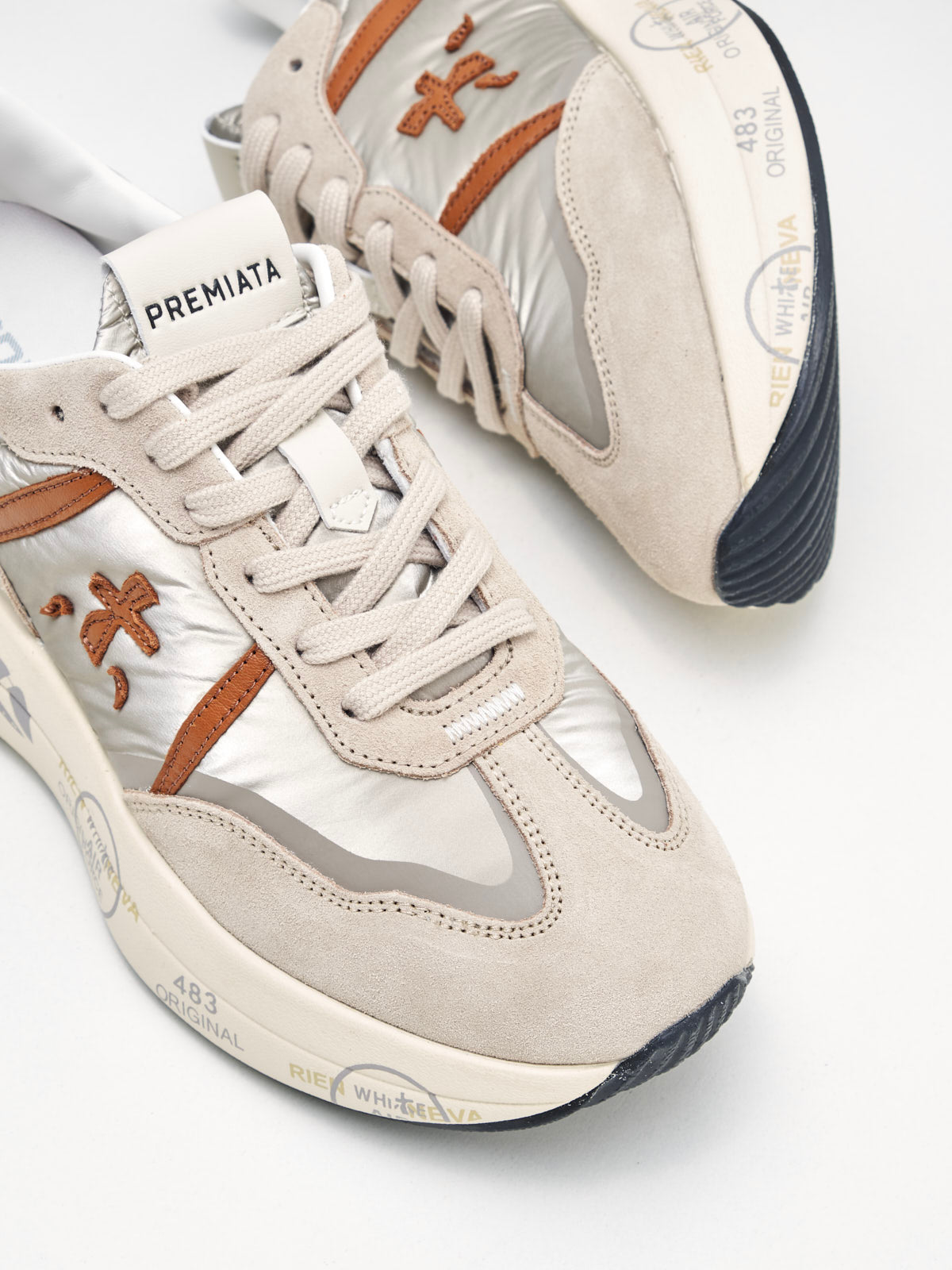 Premiata - Sneakers Cassie Woman grey cognac 