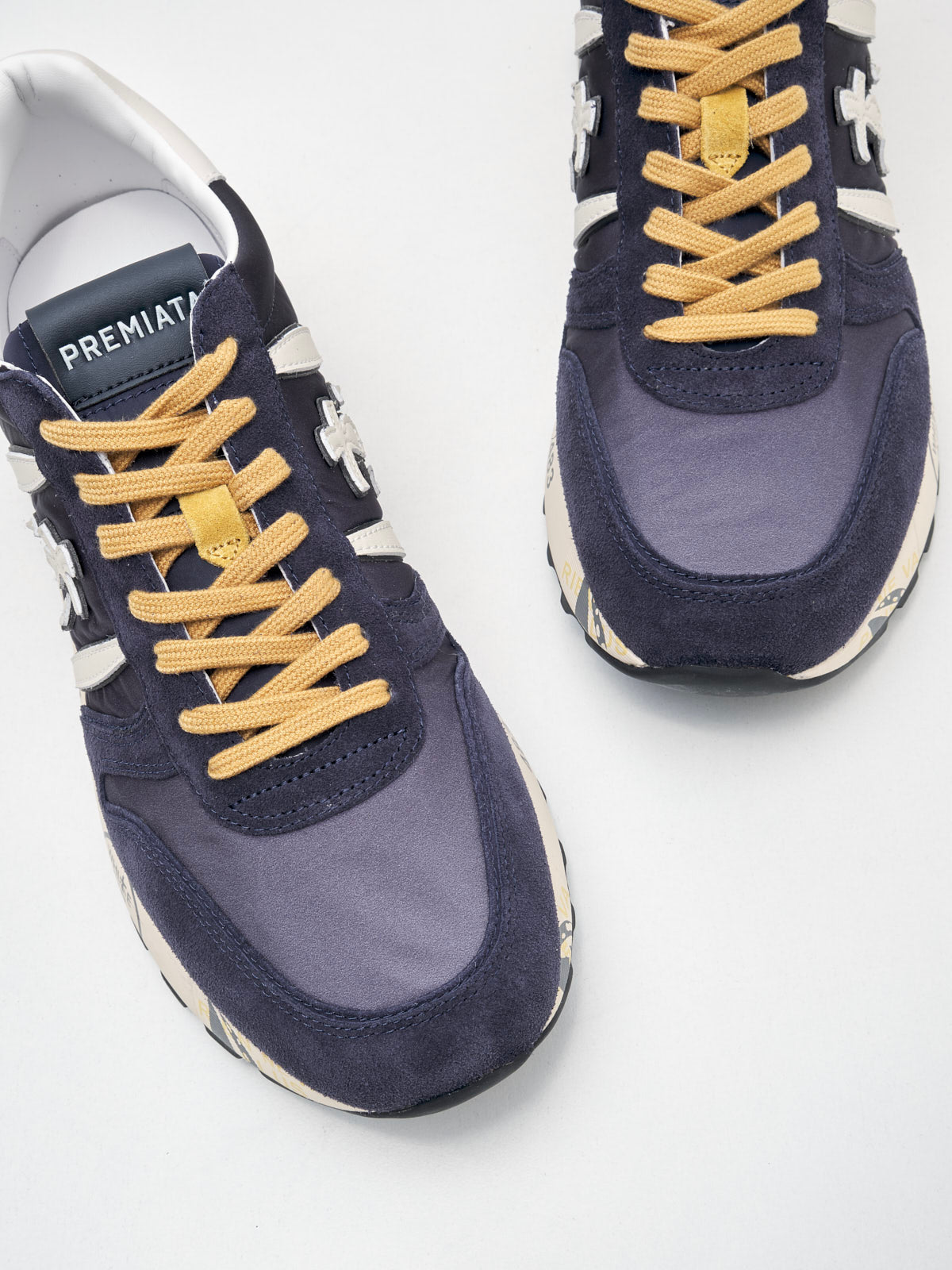 Premiata - Sneakers Lander blue ocra 