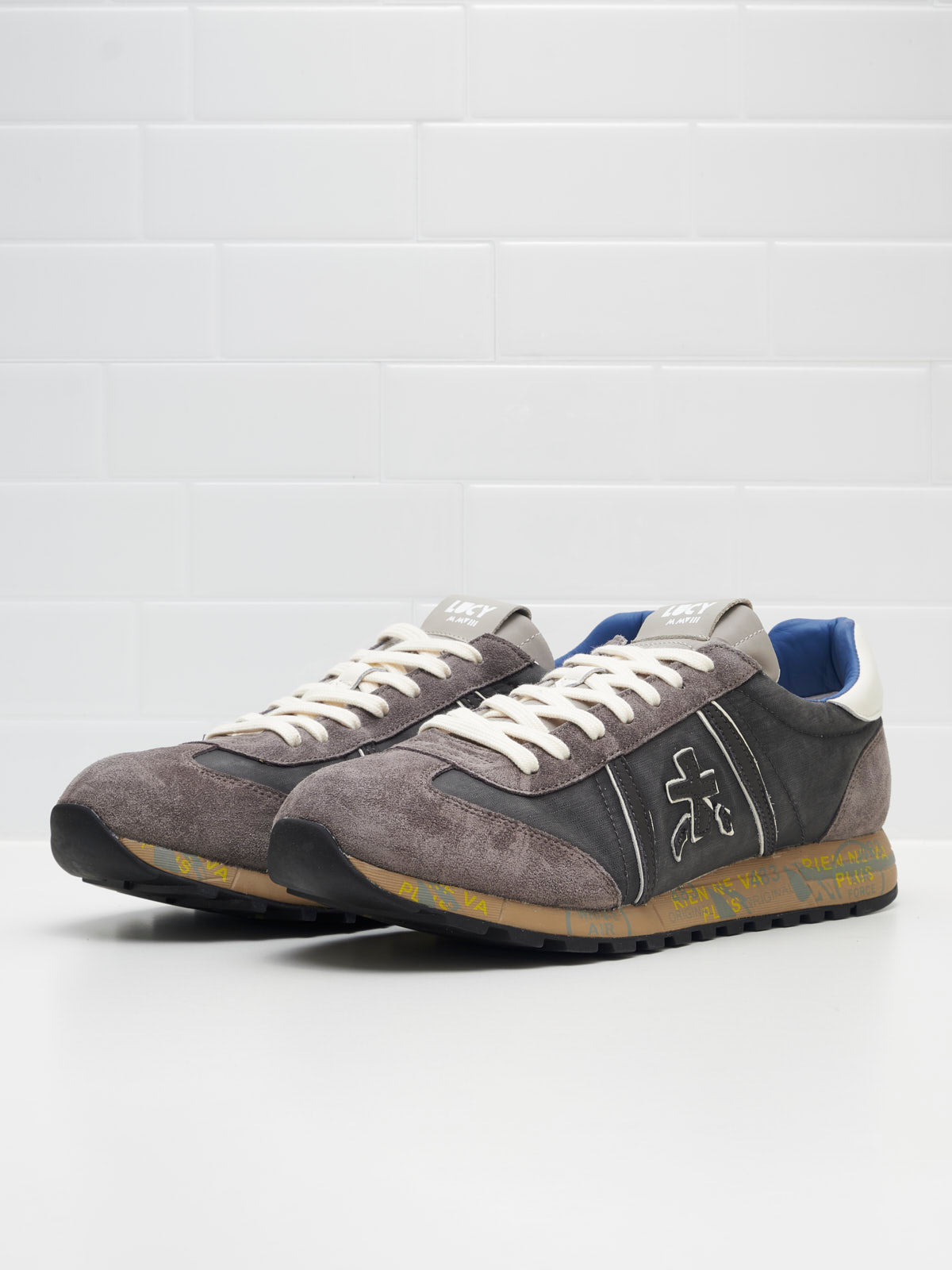 Premiata Lucy Heritage Man grey taupe