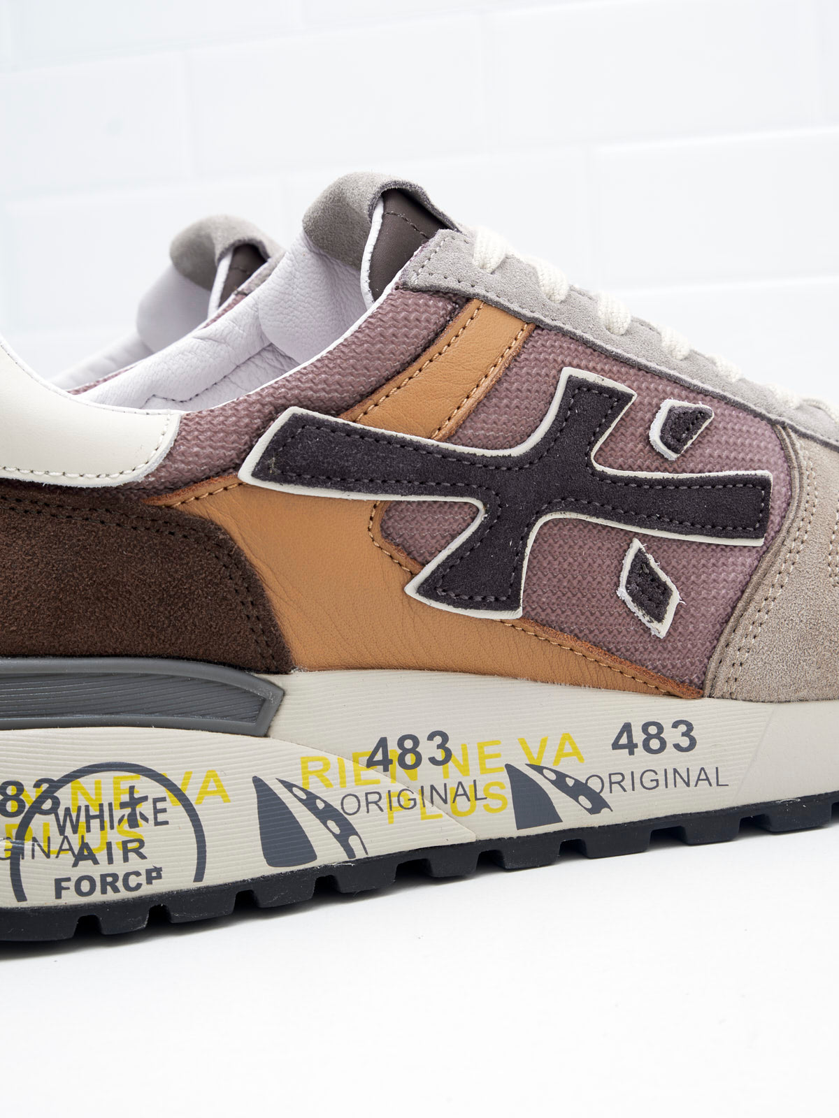Premiata - Sneakers Mick Man grey taupe brown 