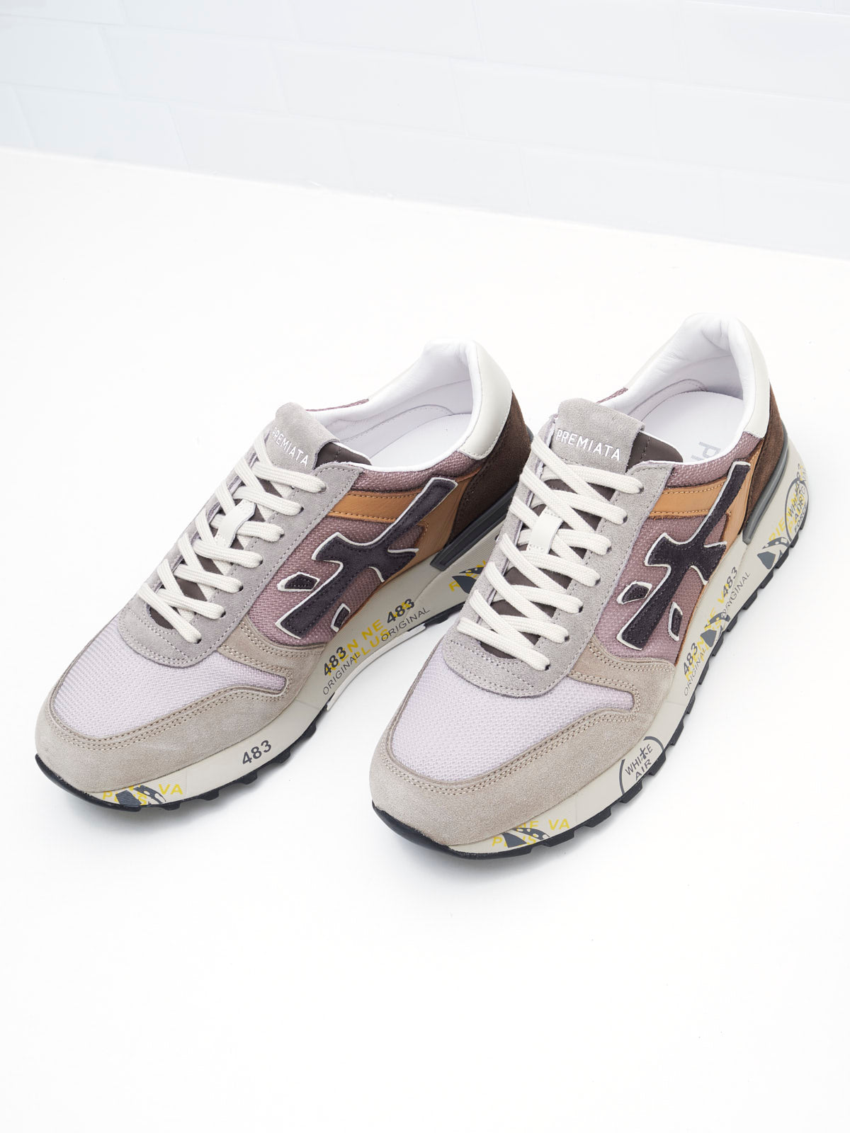 Premiata - Sneakers Mick Man grey taupe brown 