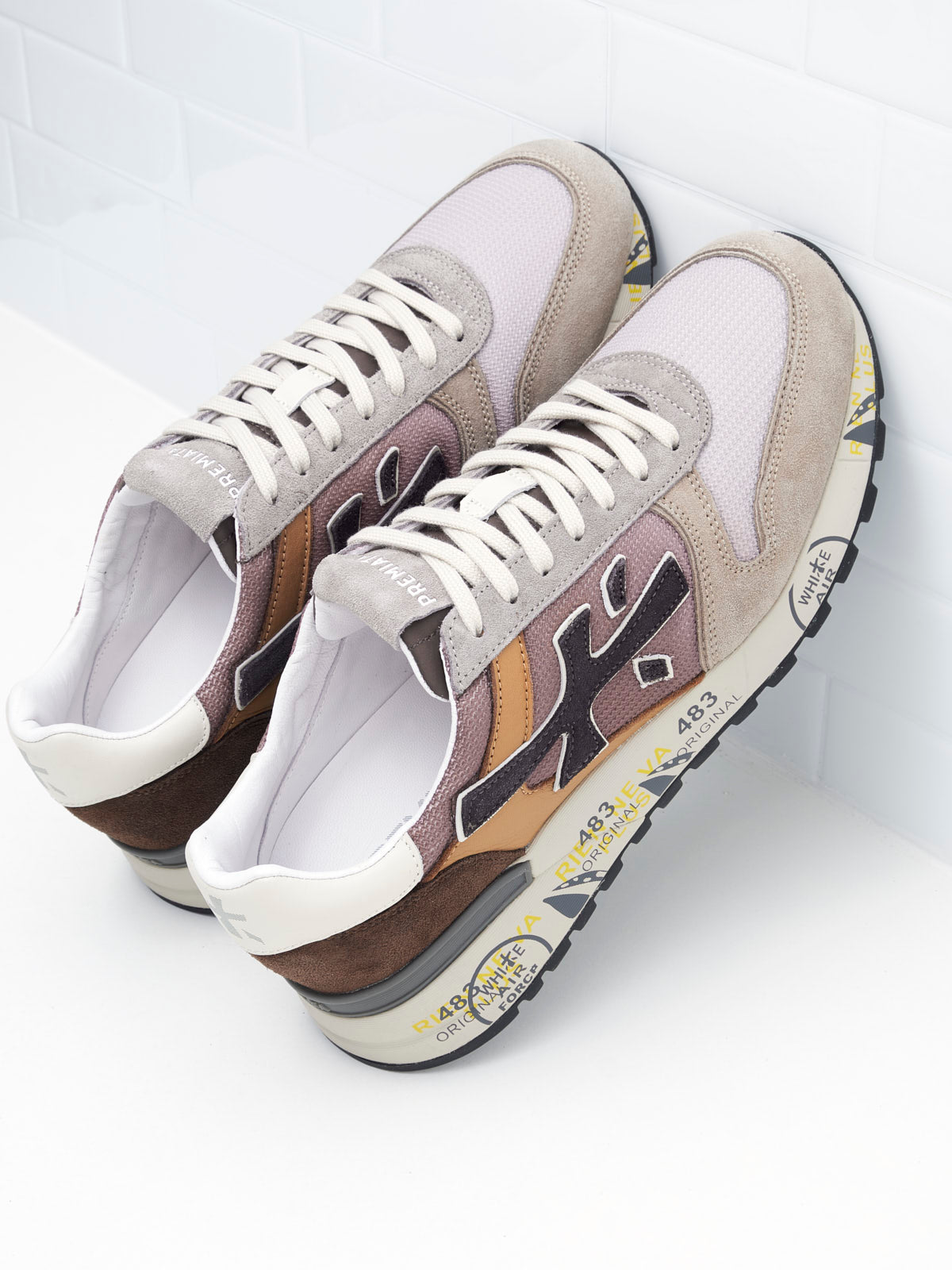 Premiata - Sneakers Mick Man grey taupe brown 