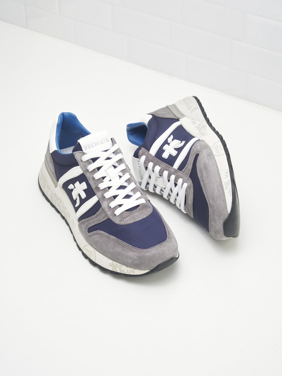 Premiata Lander blue grey