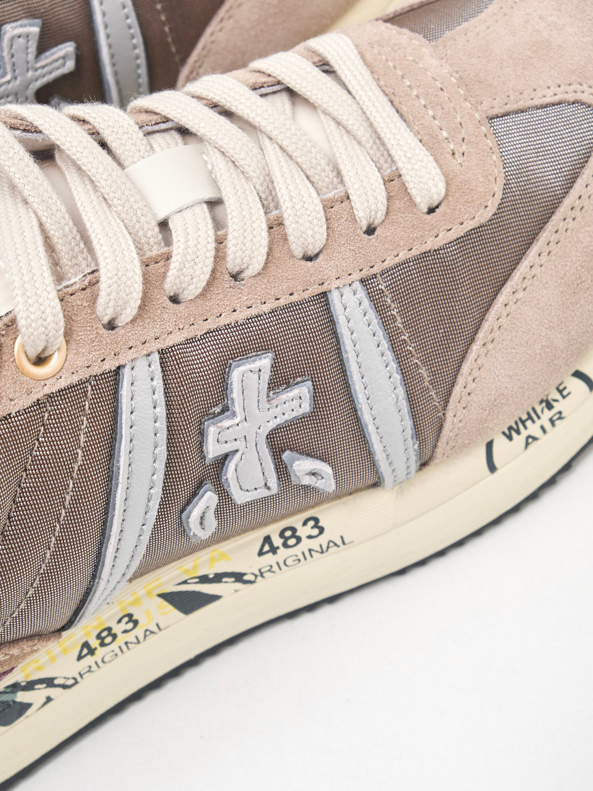Premiata - Sneakers Connie Woman beige violet 