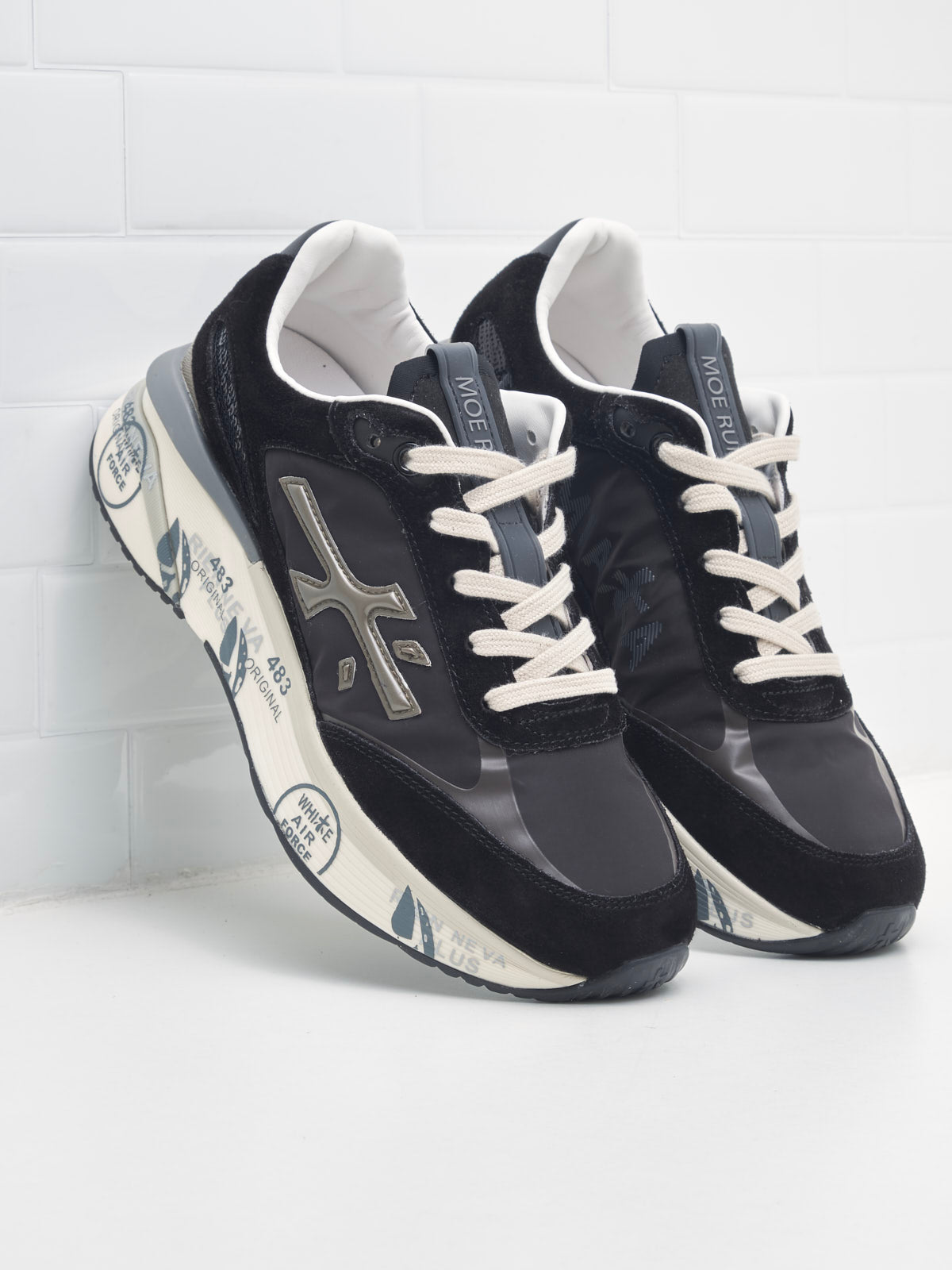 Premiata - Sneakers Woman Moerund black lead 