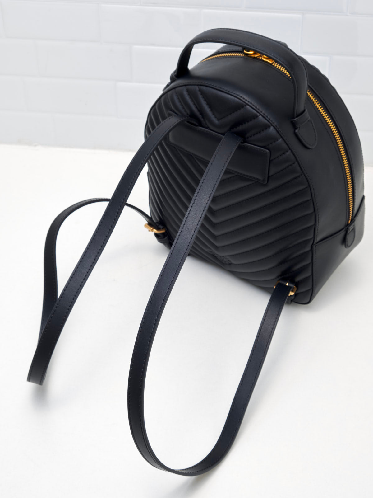 PINKO - Zainetto Love Backpack Black Gold 