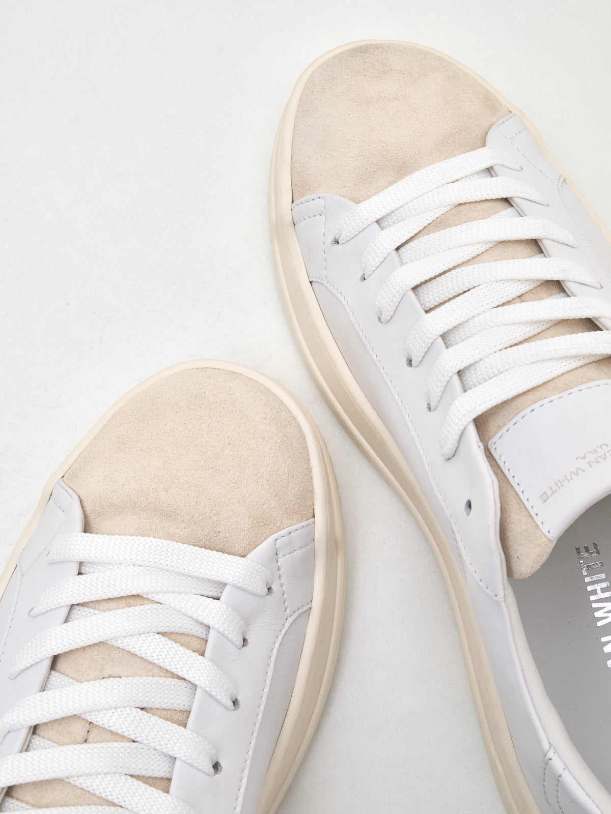 American White - Sneakers Man Whoop Vertigo Explorer white sand green 