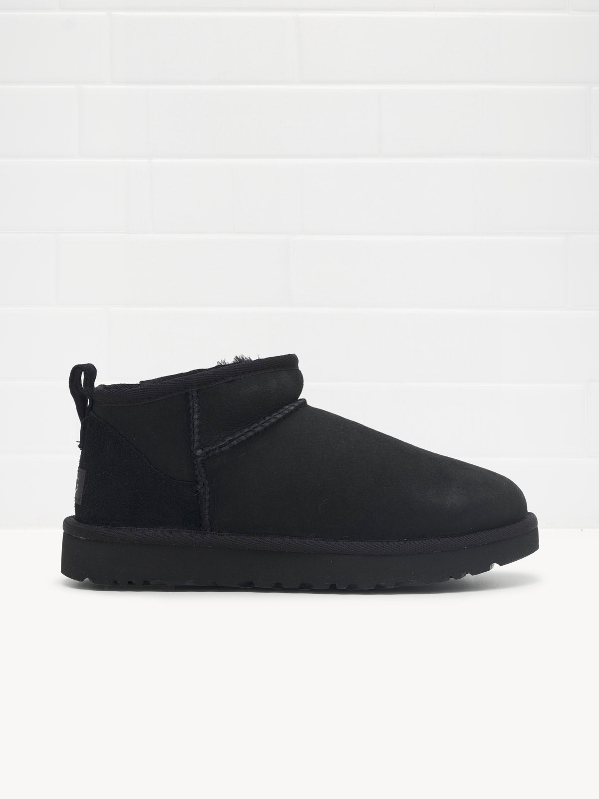 Tronchetto Classic Ultra Mini II Woman Suede Black