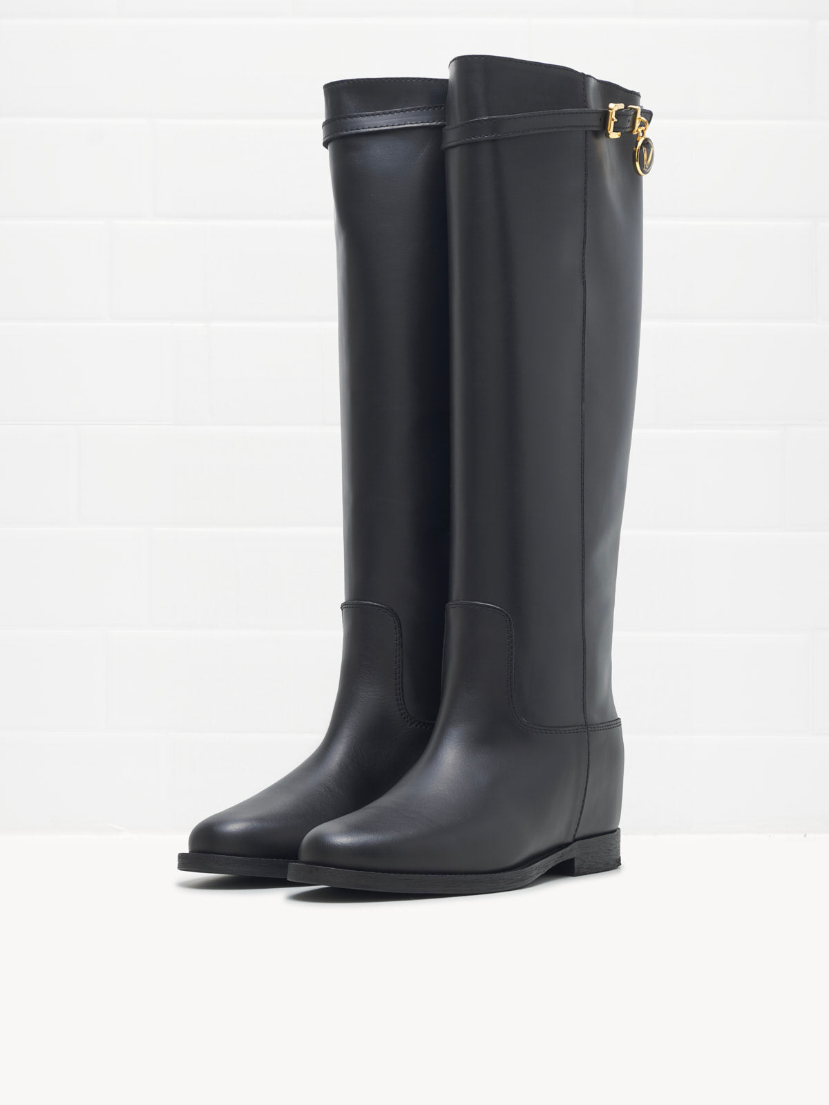 Via Roma 15 - Stivale Zeppa Woman Santa Monica black 