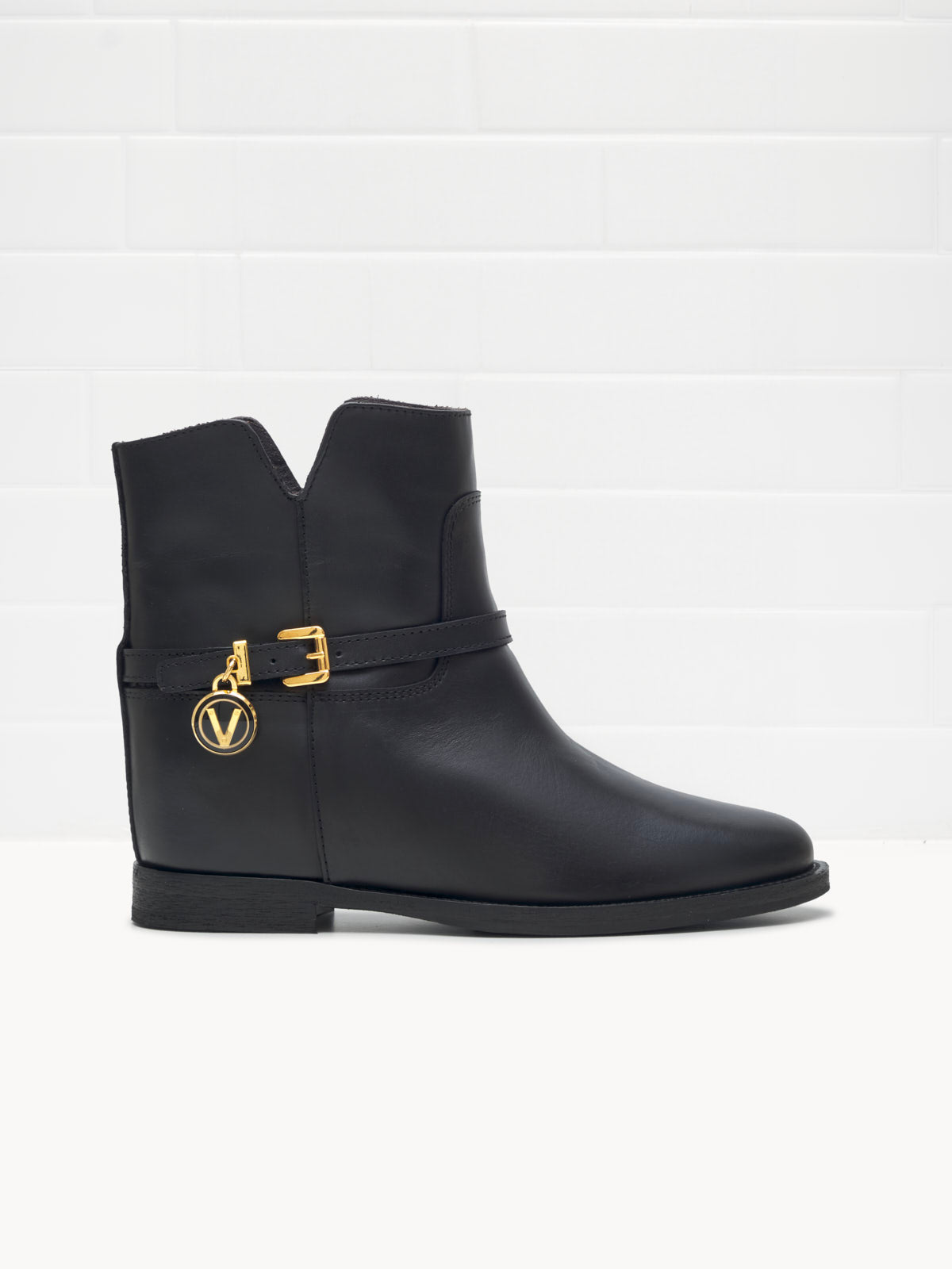Via Roma 15 - Tronchetto Zeppa Woman Santa Monica black 